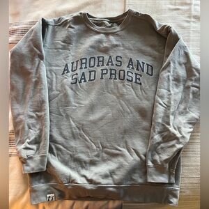 RARE Taylor Swift Auroras and Sad Prose crew neck sweatshirt